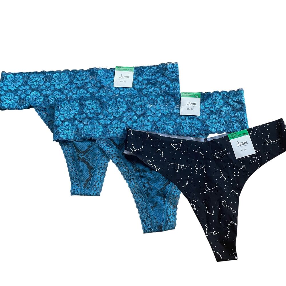 Bundle of 3 Thong Underwear, L